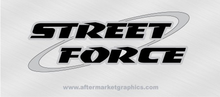 Street Force Decals - Pair (2 pieces)